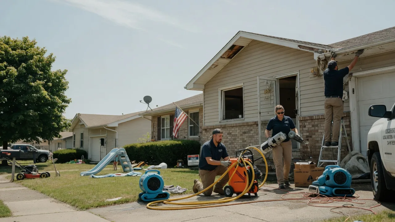 Water Damage Restoration in Ridge Farm, IL near me